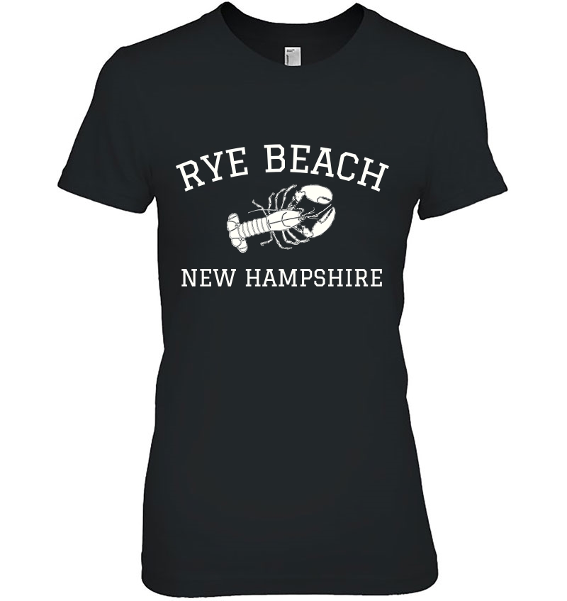 Rye Beach, New Hampshire Lobster Ladies Tee
