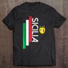 Sicily Tee Shirt Sicilian Italian Flag Clothes Tee