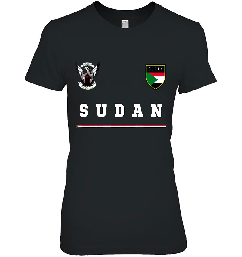 Sudan Sportsoccer Jersey Tee Flag Football Hoodie