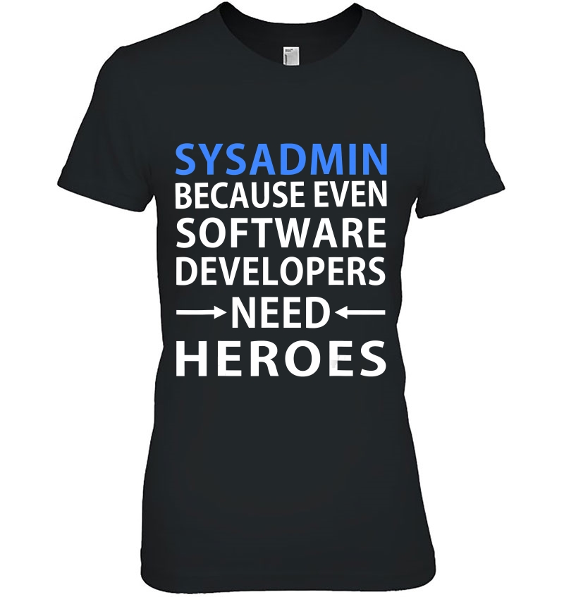 Sysadmin Software Developers Hero Admin Hoodie