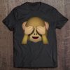 Emoji Monkey See No Evil Tee