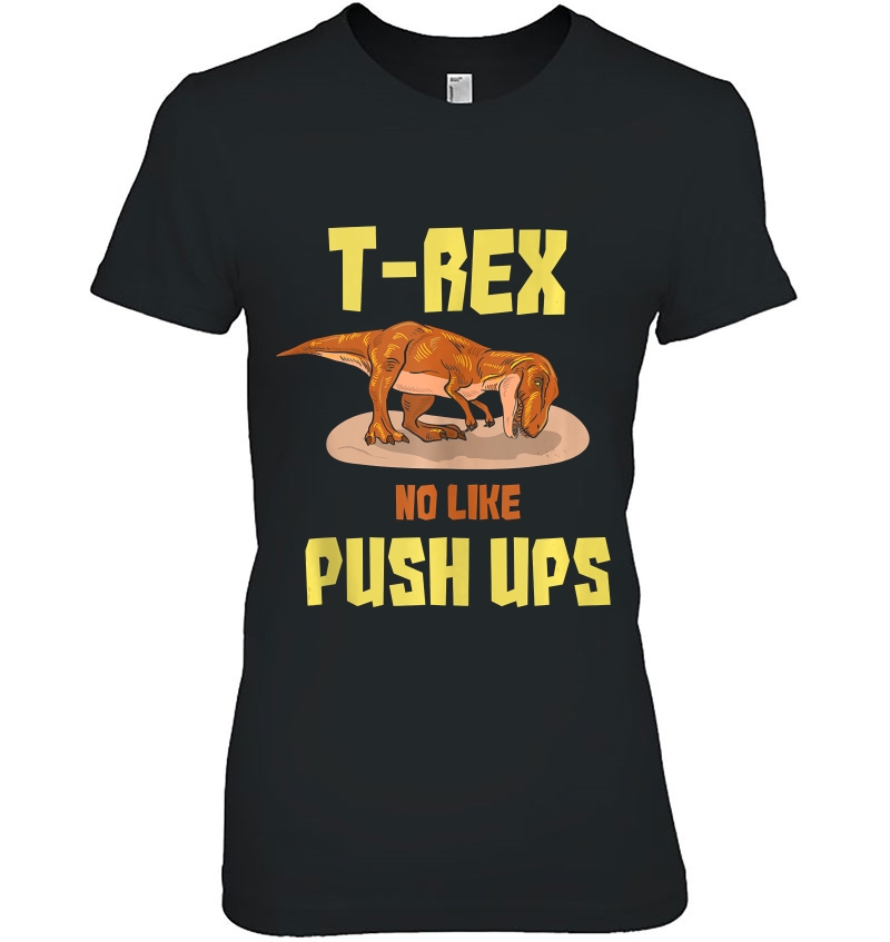 Trex No Like Pushups Hoodie