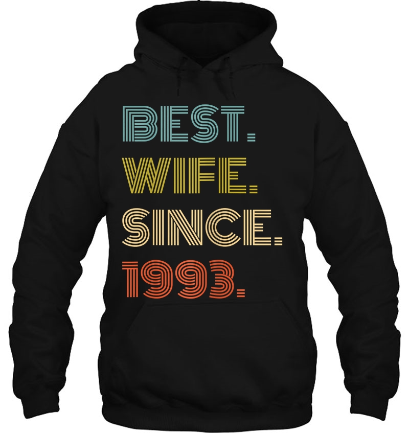 Womens 27Th Wedding Anniversary Gift Best Wife Since 1993 Ver2 Mugs