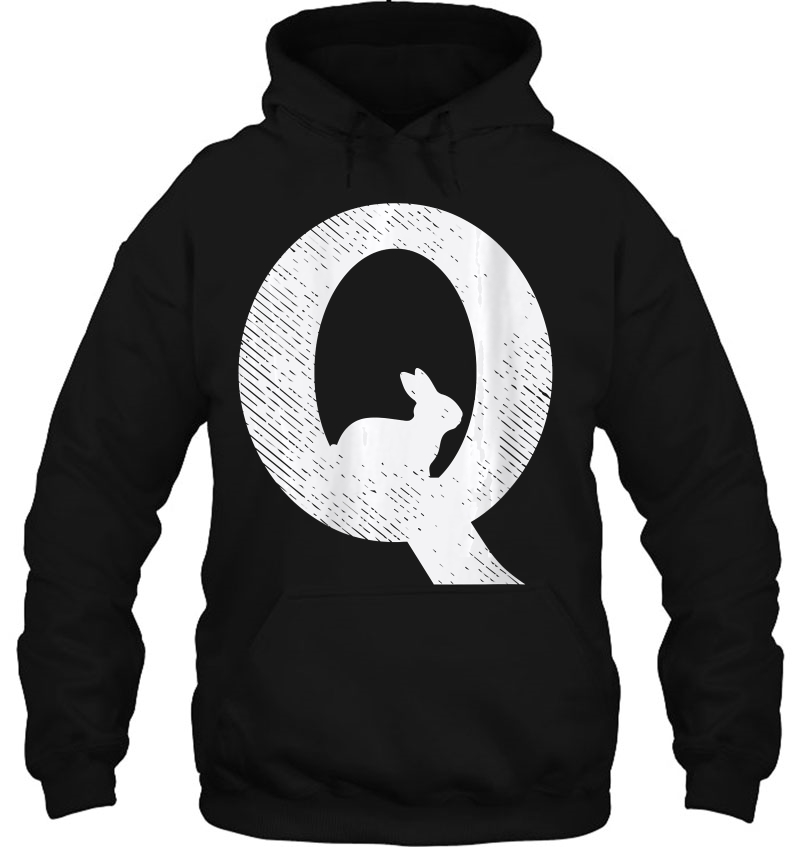 Womens Qanon Rabbit White Wwg1wga Great Awakening Conspiracy Gift V-Neck Mugs