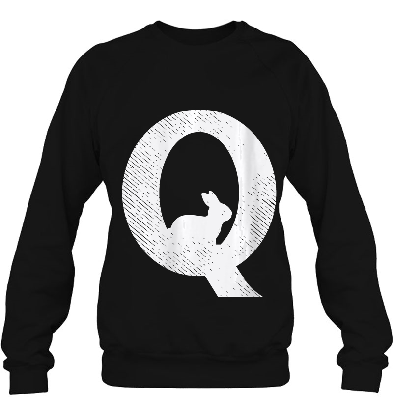 Womens Qanon Rabbit White Wwg1wga Great Awakening Conspiracy Gift V-Neck Mugs