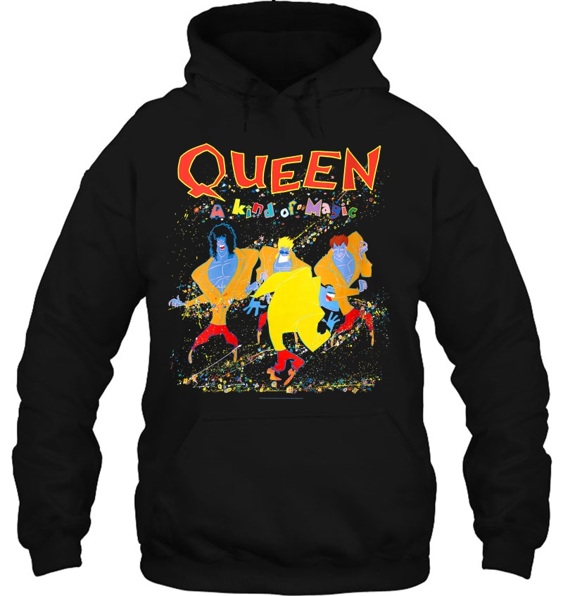 Womens Queen Official Kind Of Magic V-Neck Mugs