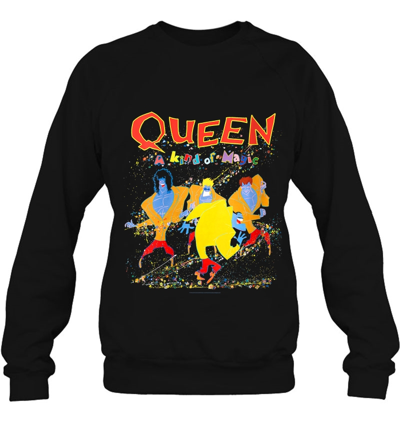 Womens Queen Official Kind Of Magic V-Neck Mugs