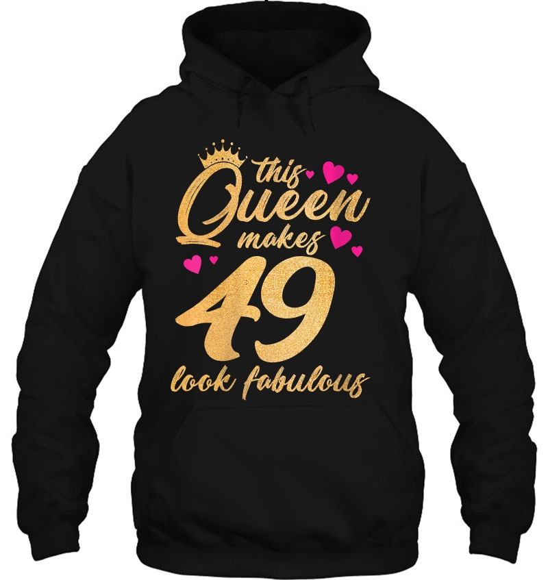 Womens This Queen Makes 49 Look Fabulous Funny 49Th Birthday Mugs