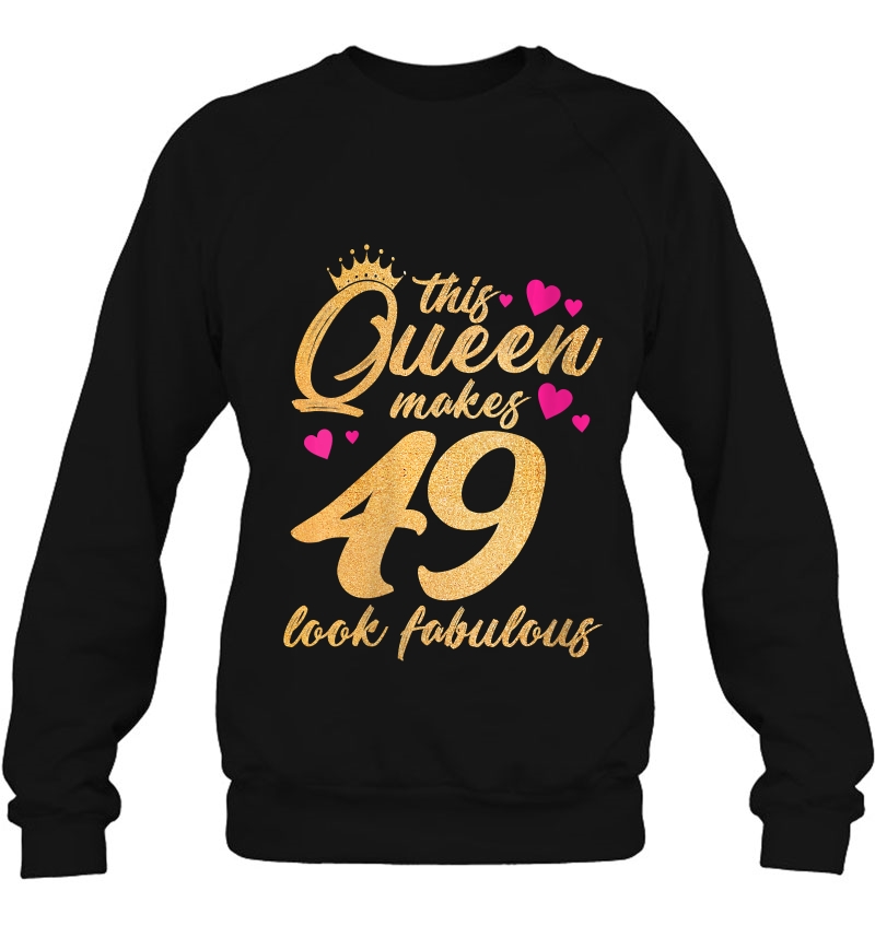 Womens This Queen Makes 49 Look Fabulous Funny 49Th Birthday Mugs