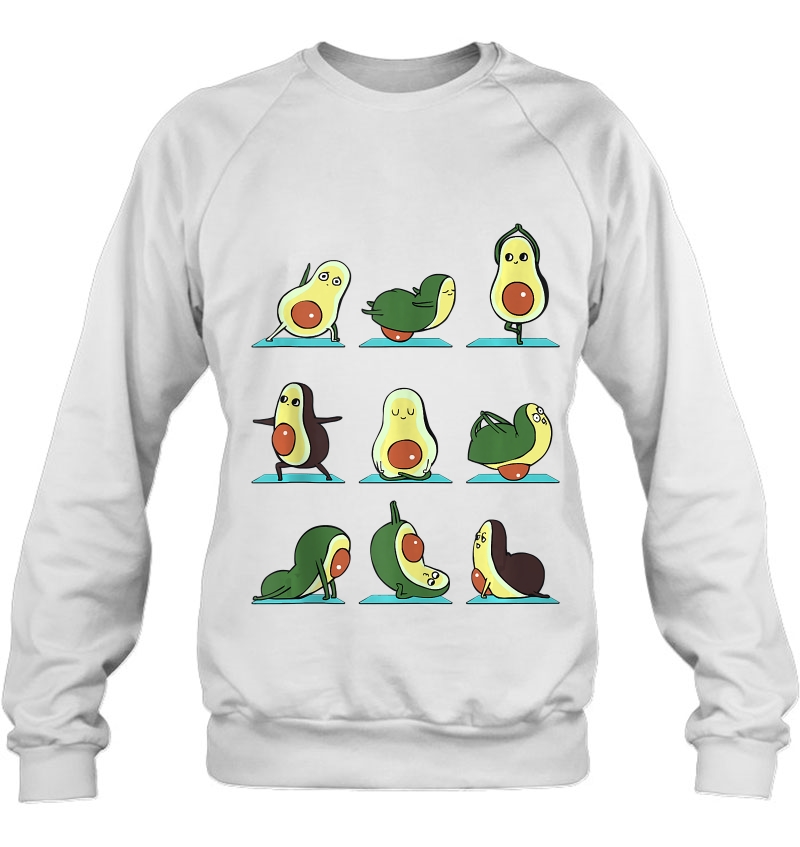 Avocado Yoga Funny Sweatshirt