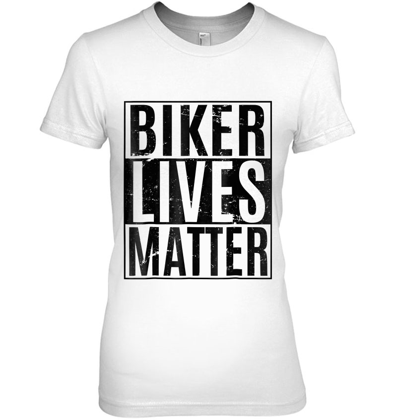 Biker Lives Matter - Motorcycle Bike Rider Novelty Hoodie