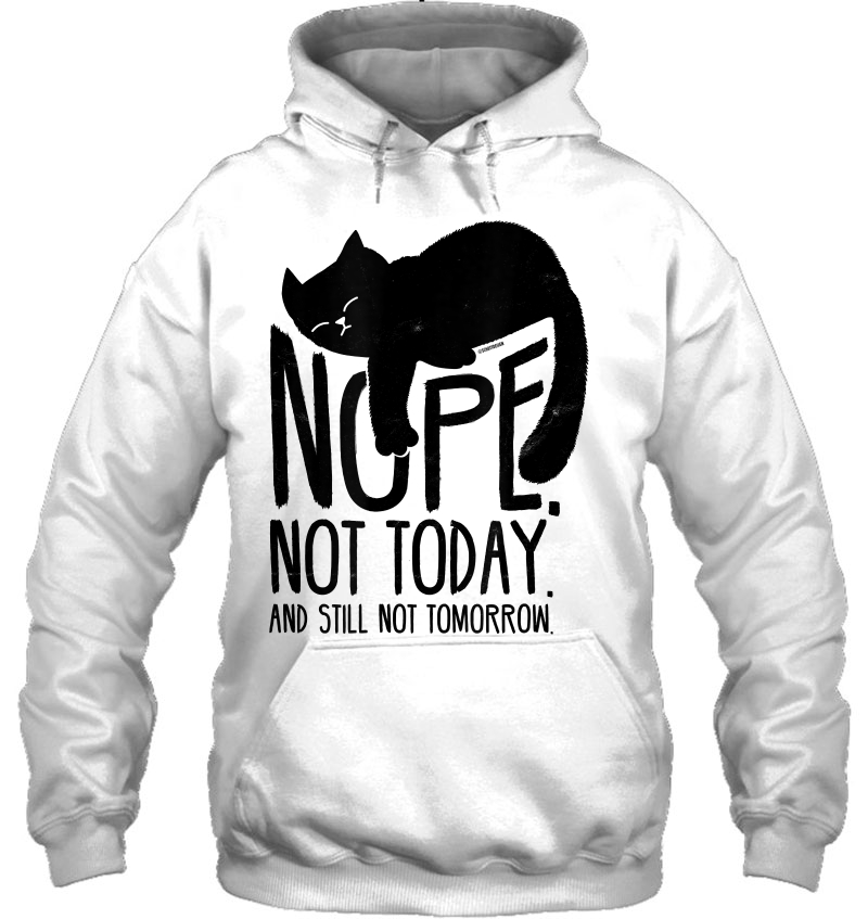 Cat Motive Funny Fun Retro Nope Not Today Mugs