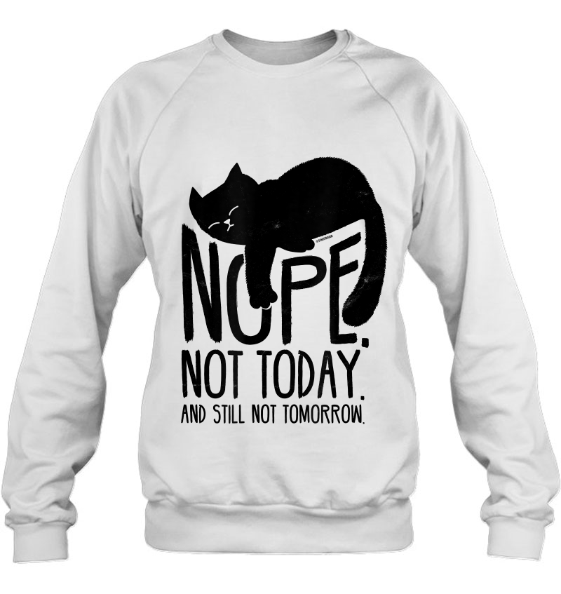 Cat Motive Funny Fun Retro Nope Not Today Mugs