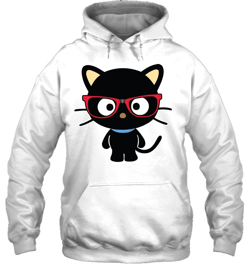 Chococat Nerd Glasses Pullover Hoodie