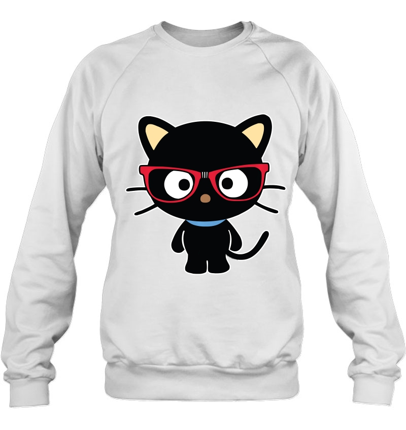 Chococat Nerd Glasses Pullover Sweatshirt