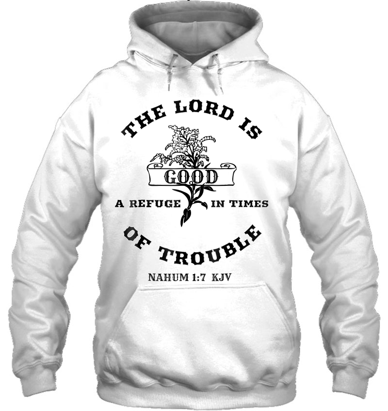 Christian Bible Scripture Verses Nahum 17 Ver2 Hoodie