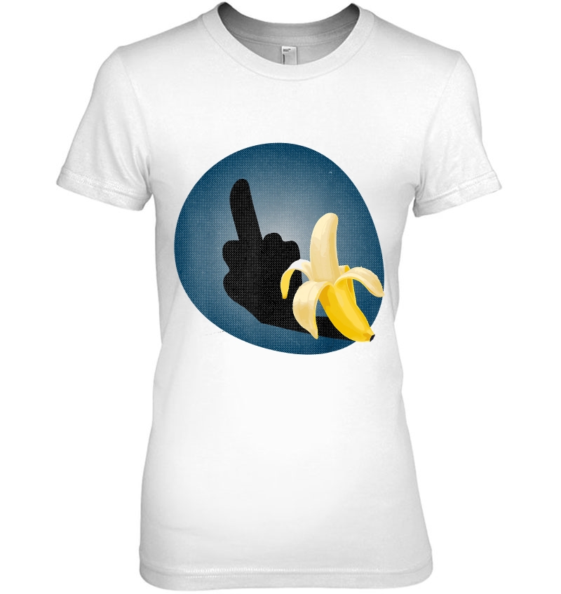 Dirty Joke Halloween Costume Joke Gift Middle Finger Banana Hoodie