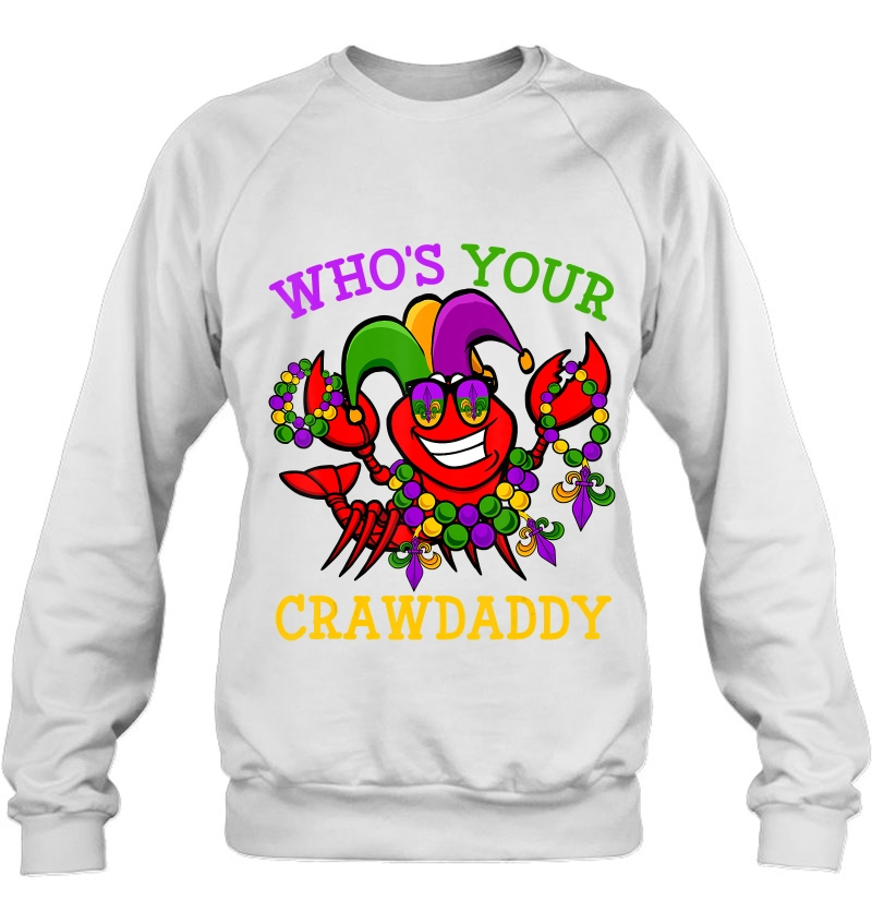 Funny Mardi Gras Who's Your Crawfish Daddy Tee & New Orleans Mugs