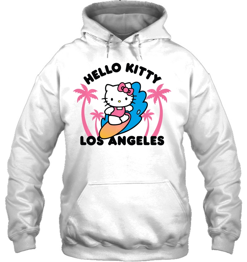 Hello Kitty Los Angeles Surfing Pullover Hoodie