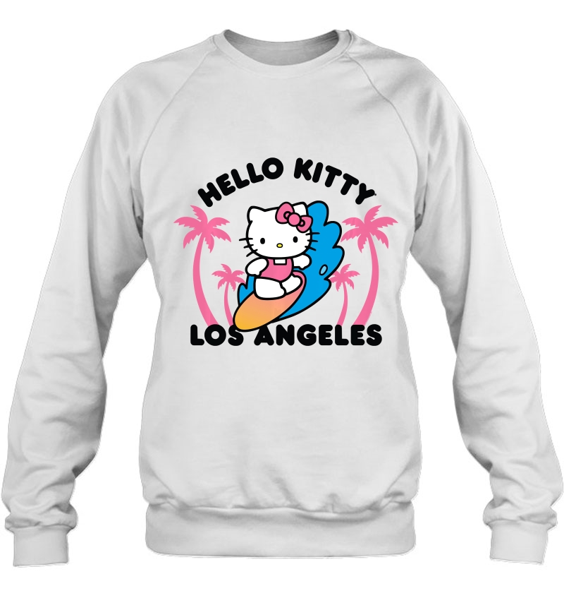 Hello Kitty Los Angeles Surfing Pullover Sweatshirt