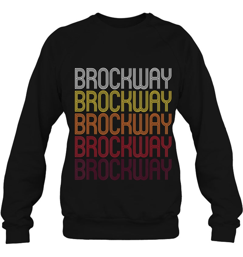 Brockway, Pa Vintage Style Pennsylvania Sweatshirt