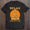 Buddha Inner Peace Relax Let It Go Buddhist Wellness Gift Tank Top Tee