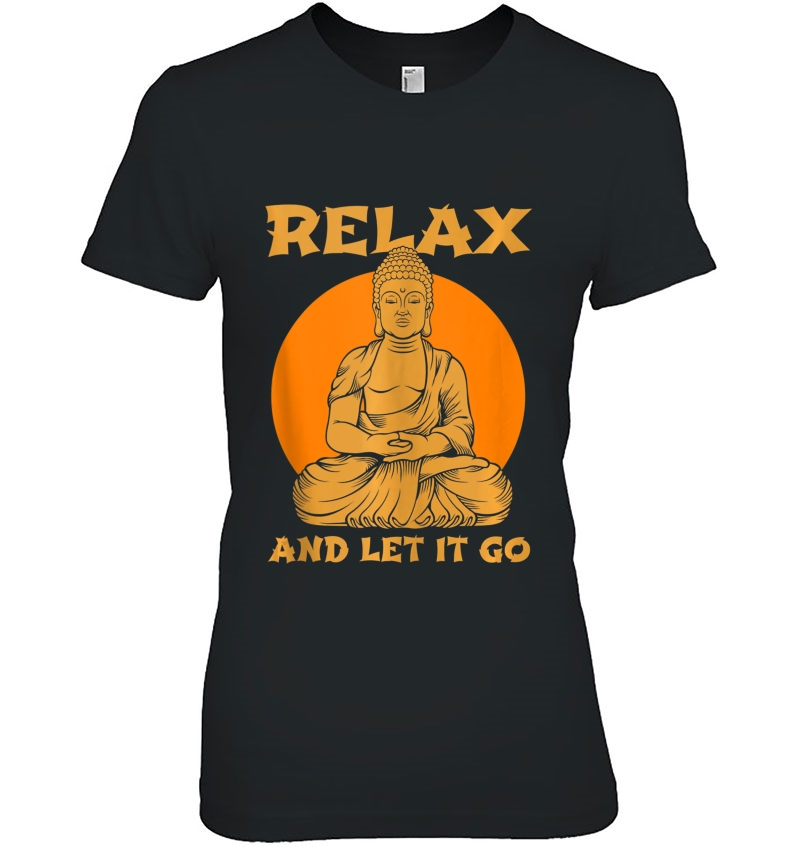 Buddha Inner Peace Relax Let It Go Buddhist Wellness Gift Tank Top Hoodie