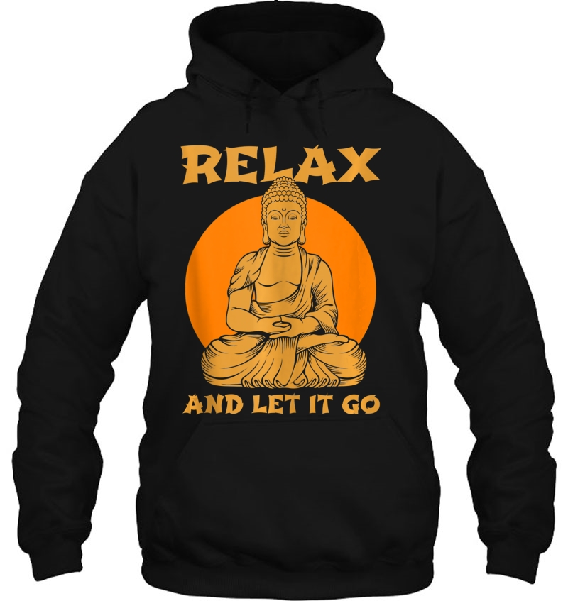 Buddha Inner Peace Relax Let It Go Buddhist Wellness Gift Tank Top Mugs