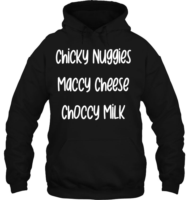 Chicky Nuggies Funny Gift Kids Hoodie