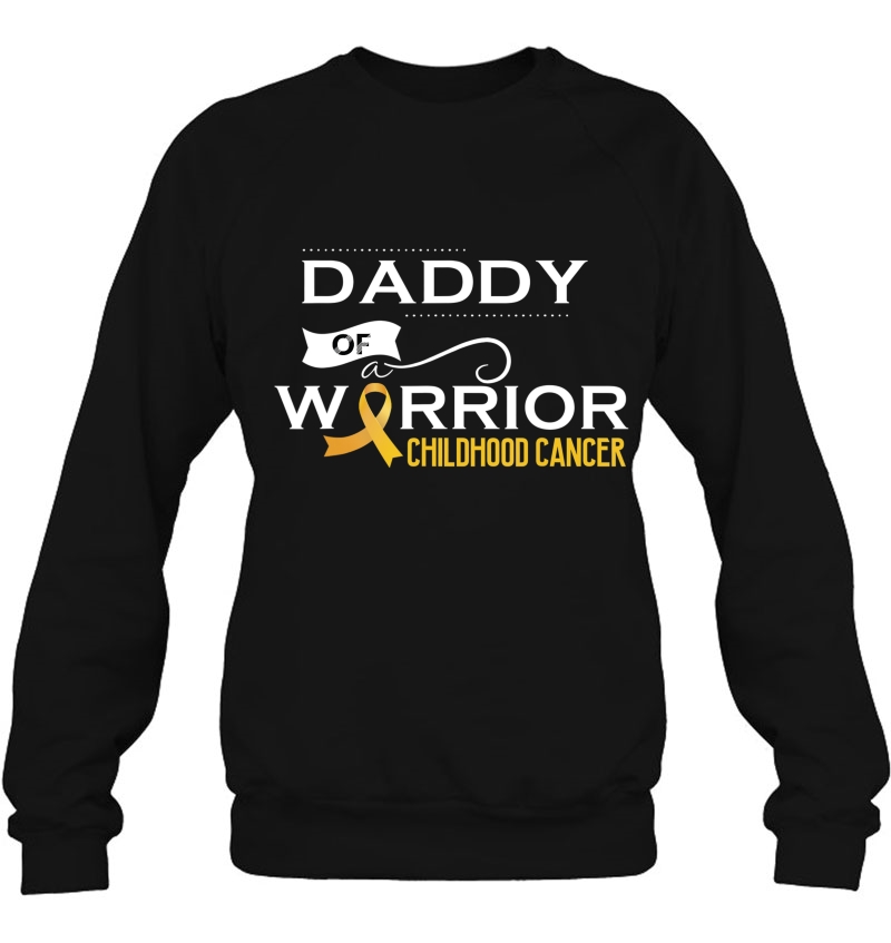 Childhood Cancer Awareness Daddy Of A Warrior Mugs