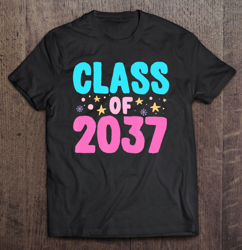 Class Of 2037 Graduate Grow With Me Shirt