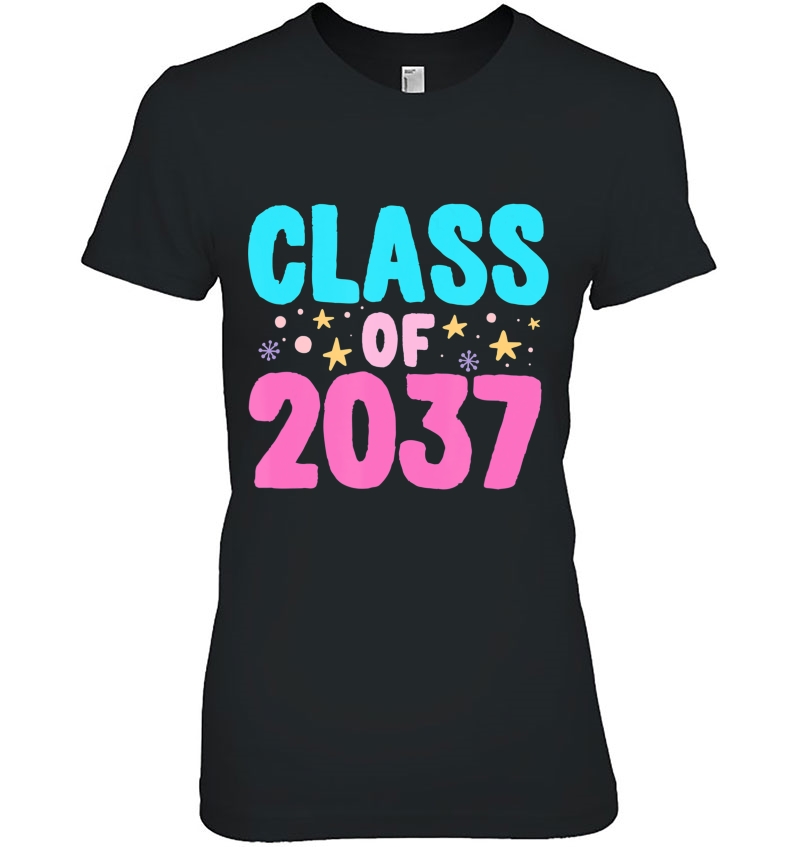 Class Of 2037 Graduate Grow With Me Hoodie