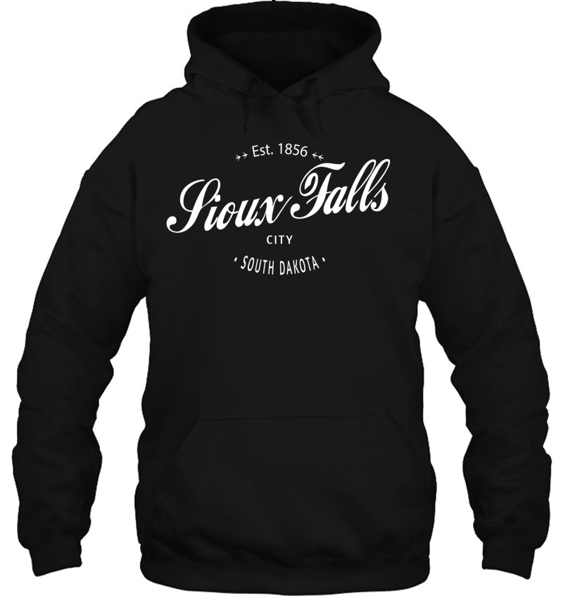 Classic Sioux Falls South Dakota State Retro Vintage Style Hoodie