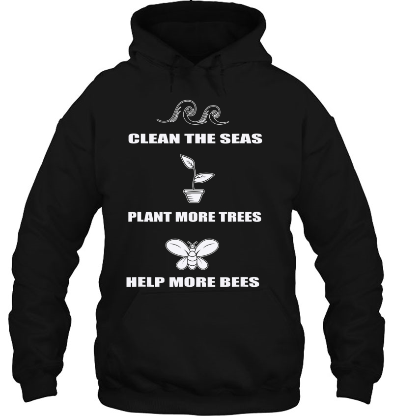 Clean The Seas Plant More Trees Help More Bees Mugs