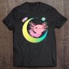 Cute Baby Axolotl Pastel Goth - Magic Moon Kawaii Animal Tee