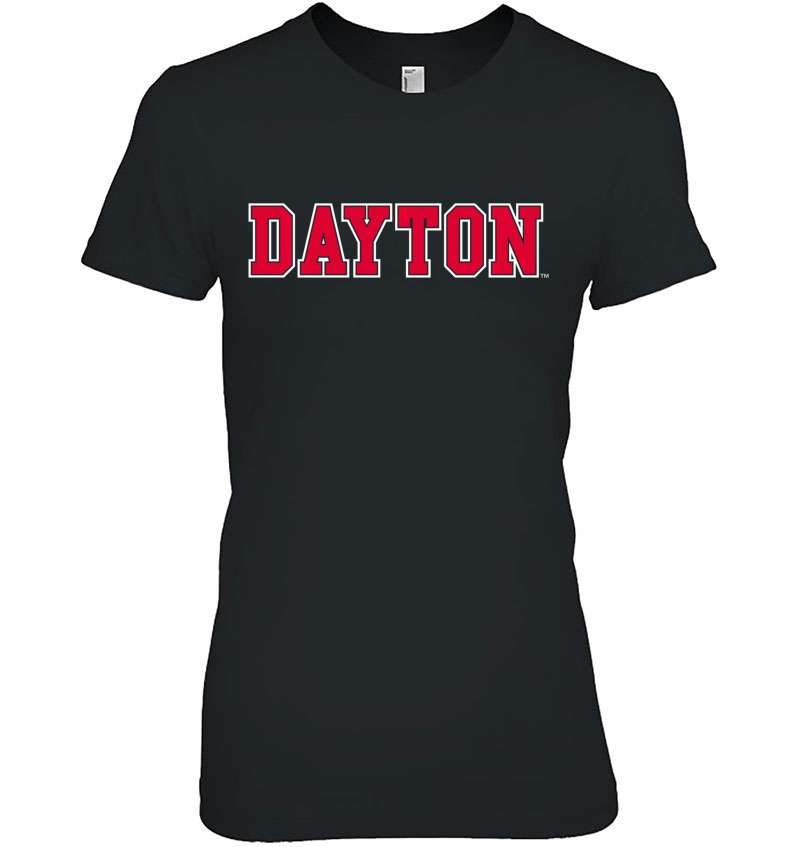 Dayton University Flyers Ncaa 1705Yy01 Ver2 Ladies Tee