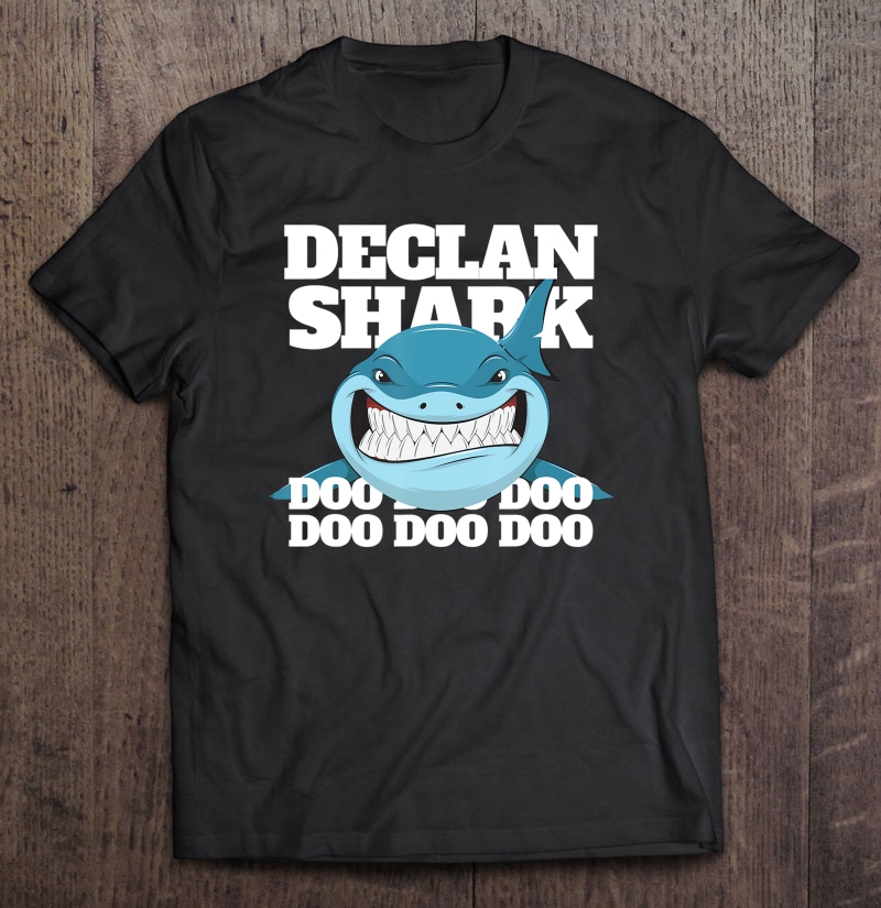 Declan Baby Shark Kids Funny Shirt