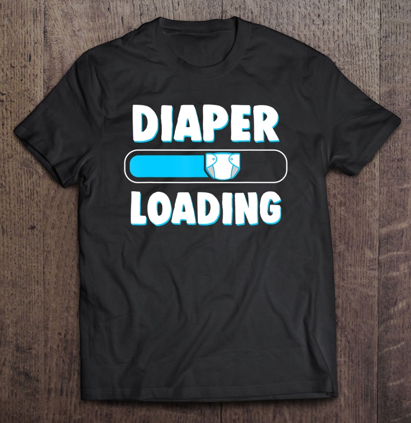 Diaper Loading Funny Abdl Ab Dl Adult Baby Diaper Design Shirt