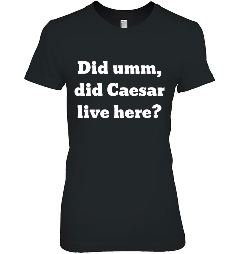 Did Umm, Did Caesar Live Here Hoodie