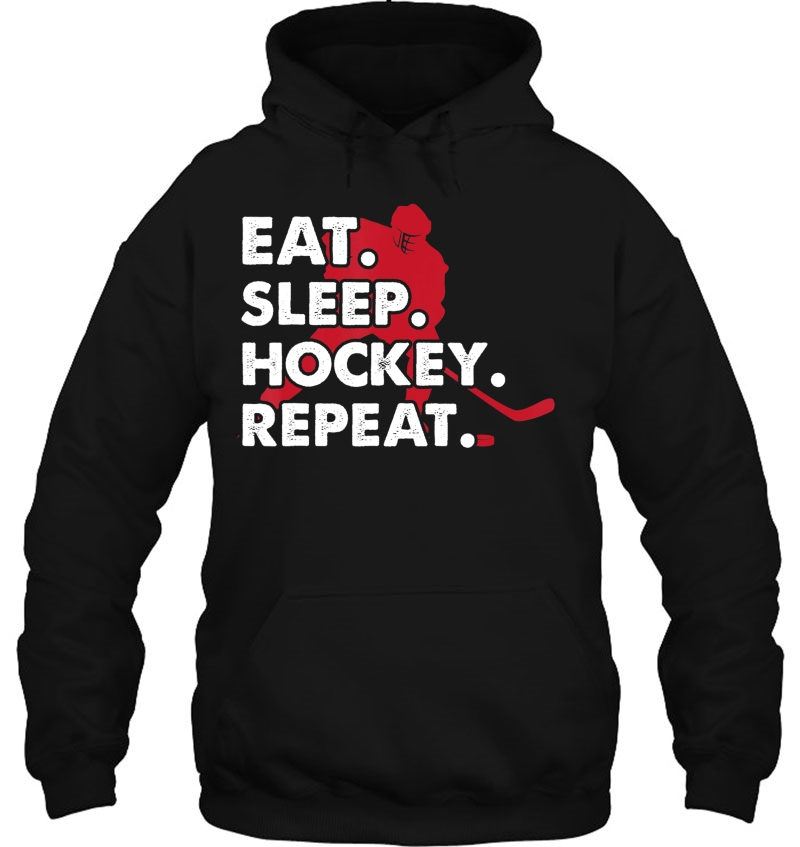 Eat Sleep Hockey Repeat - Funny Hockey Player Gift Mugs