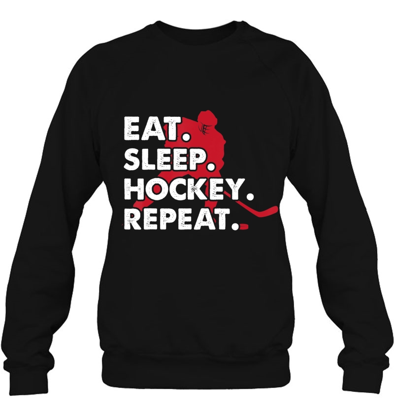 Eat Sleep Hockey Repeat - Funny Hockey Player Gift Mugs