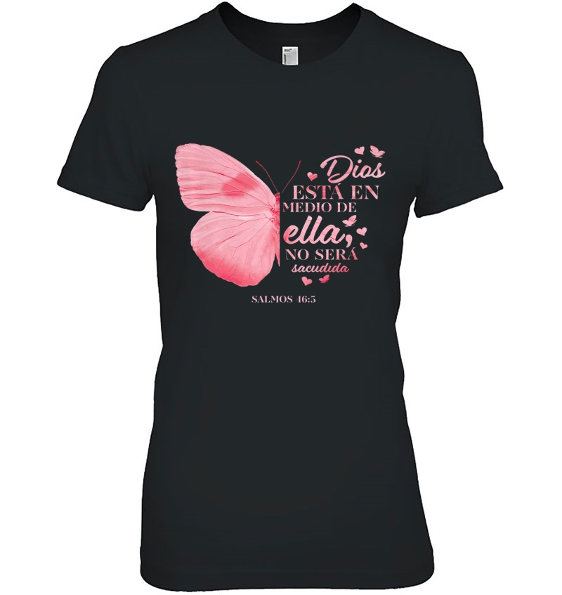 Español Spanish Christian Sayings Gifts Women Wife Butterfly Premium Hoodie