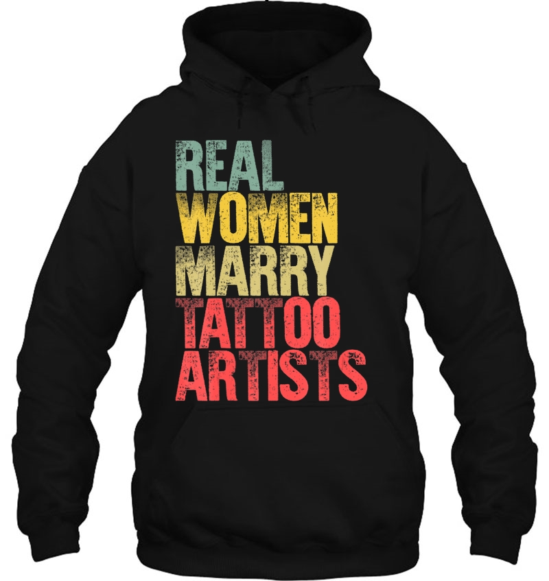 Funny Marriage Shirt Real Women Marry Tattoo Artists Bride Mugs