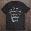 Funny Quote Joke I'm Not Swearing I'm Using My Workout Words Tee