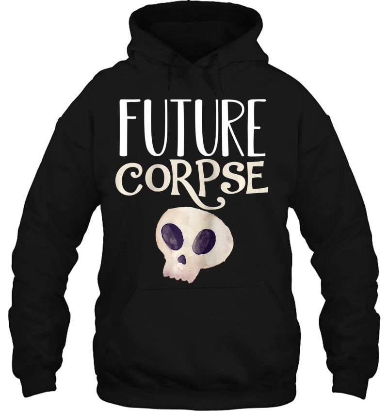 Future Corpse Funny Skull Skeleton Halloween Horror Costume Raglan Baseball Tee Mugs