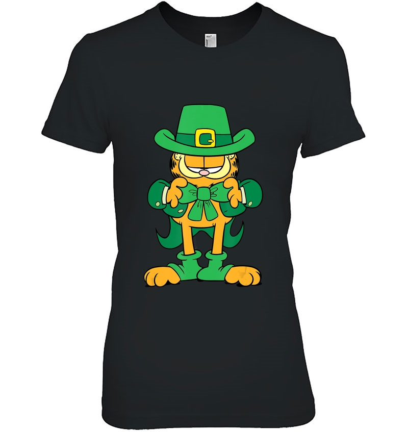 Garfield St Pats With Bowtie Hoodie