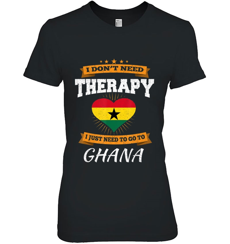 Ghana Flag I Vacation Gift I Funny Ghana Ladies Tee
