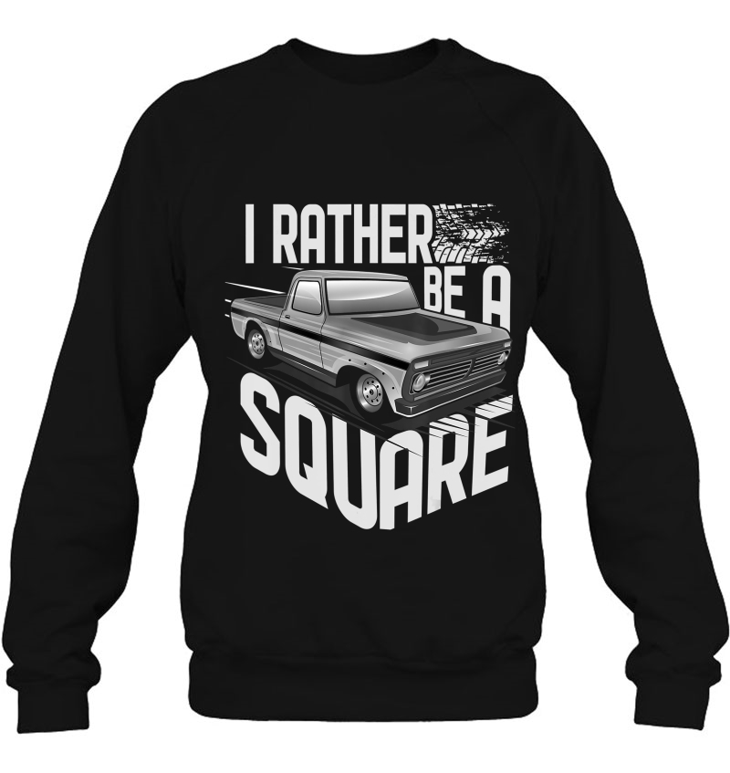 I Rather Be A Square Funny Squarebody Vintage Tee Mugs