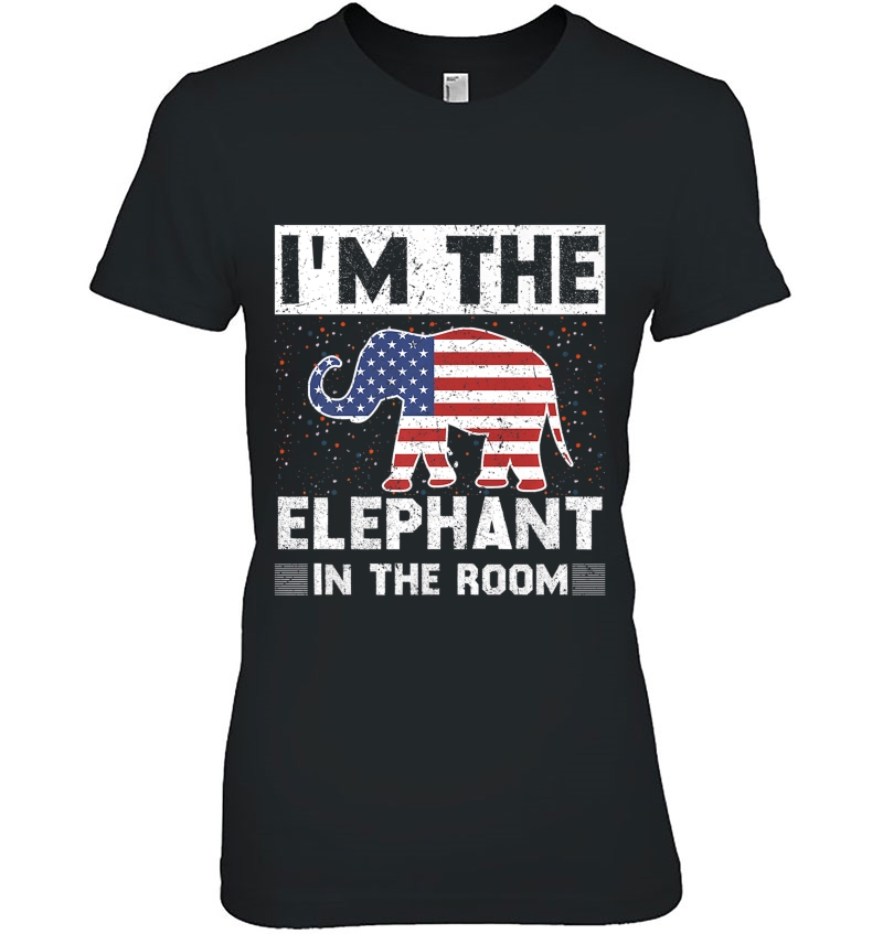 I'm The Elephant In The Room Republican Political Hoodie