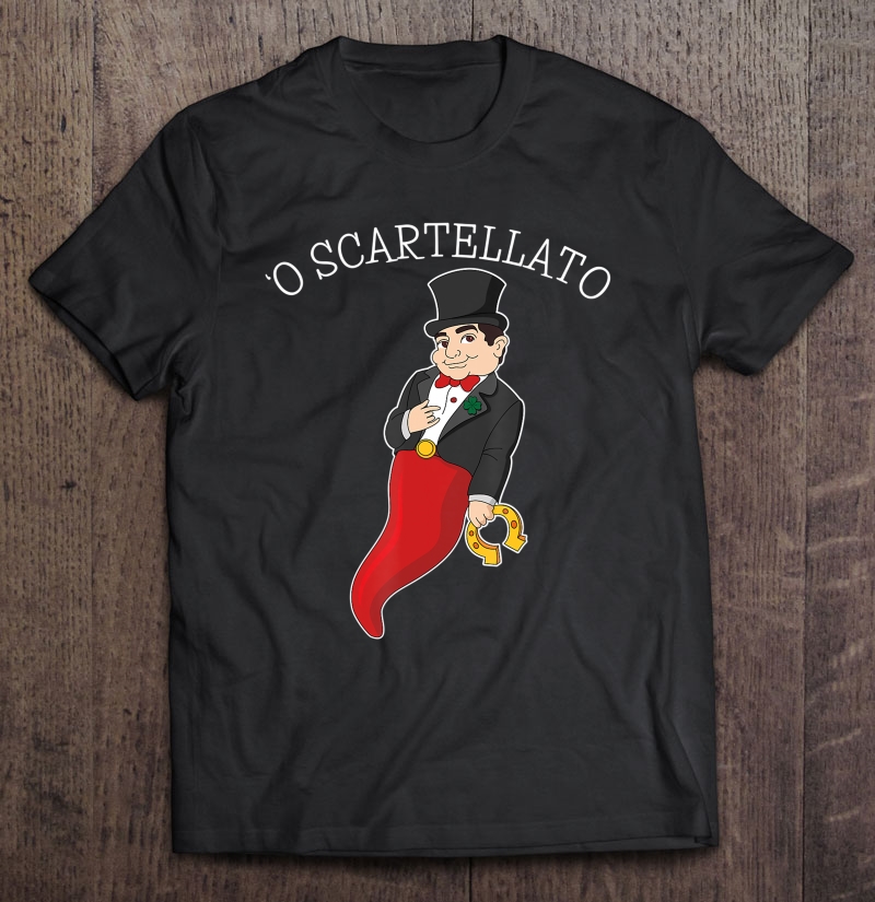 Italian Lucky Charm Scartellato Gobbo Napoletano Smorfia Shirt